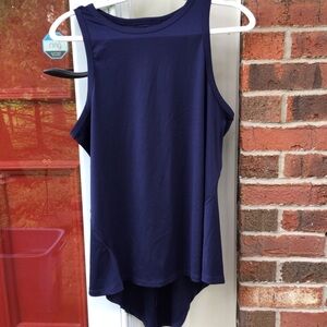 APANA Athletic tank Navy Size Large Athletic Sleeveless